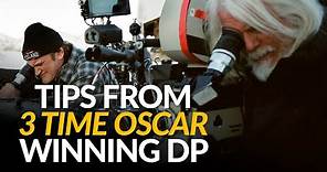 Cinematography Tips From Oscar Winning DP Robert Richardson