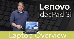 Lenovo IdeaPad 3i Laptop Overview - 82RK001DUS