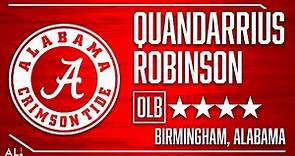 Alabama 2020 Signee: Quandarrius Robinson Highlights