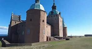 Walking around Kalmar Castle in Sweden