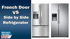 Differences Between French Door Refrigerator Vs. Side by Side Fridges