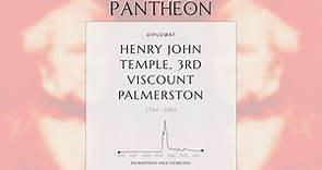 Henry John Temple, 3rd Viscount Palmerston Biography - 19th-century British prime minister
