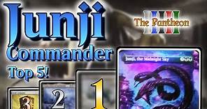 Junji, the Midnight Sky! | Commander Top 5! | EDH | MTG | The Pantheon | Ep.182