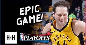Bojan Bogdanovic Full Game 3 Highlights Pacers vs Cavaliers 2018 Playoffs - 30 Points, DAGGER!