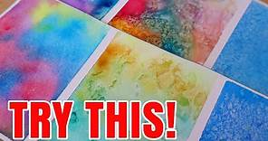 3 Fun and Easy Watercolor Techniques to Try with Kids