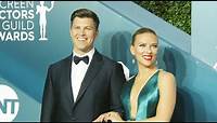 Scarlett Johansson and Colin Jost Are INSEPARABLE on the Red Carpet | SAG Awards 2020
