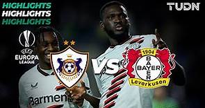 Qarabag vs Bayer Leverkusen - HIGHLIGHTS | UEFA Europa League 2023/24 | TUDN