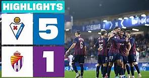 Resumen de SD Eibar vs Real Valladolid CF (5-1)