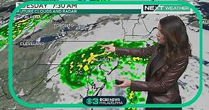 More rain in the Philadelphia weather forecast most of this week