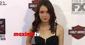 Hayley McFarland | Sons of Anarchy Season 7 Premiere | Red Carpet