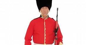Disfraz de Guardia Real británico.