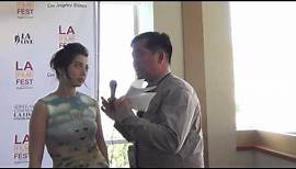 LAFF 2014 Red Carpet Interview with Ayako Fujitani for Man from Reno