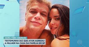Fabio Assunção agrediu a esposa, diz testemunha