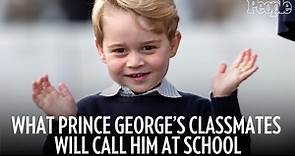 What Prince George’s Classmates Will Call Him at School — and the Last Name He’ll Use