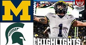 Michigan Wolverines vs. Michigan State Spartans | Full Game Highlights
