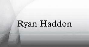 Ryan Haddon