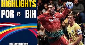 Portugal vs. Bosnia and Herzegovina Highlights | Day 4 | Men's EHF EURO 2020