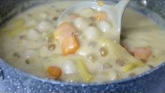 Ginataang Bilo Bilo Recipe | Glutinous Rice Balls in Coconut Milk | Bilo bilo