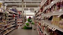 The Phillies Phanatic Stocking Shelves at GIANT Food Stores in the Offseason