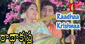 Radha Krishna Movie Songs | Raadhaa Krishnaa Video Song | Shobhan Babu, Jayapradha
