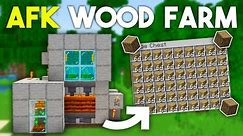 Minecraft Wood Farm in Bedrock Edition 1.20 (MCPE/Xbox/PS4/Nintendo Switch/Windows10)