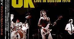 UK - Live In Boston 1978