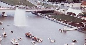 Find out what happened to Queen Elizabeth II's fountain in the Brisbane River