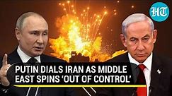 Putin Plans Gaza Attacks Counter With Iran, Syria; 'Israel-Hamas War Could Go Out Of Control'