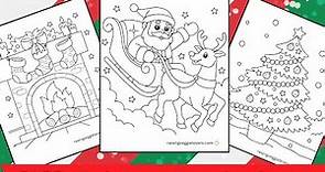FREE Christmas Coloring Pages for Kids