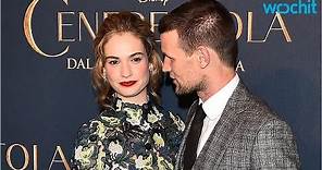 Lily James and Matt Smith Make Their Debut as a Couple at Cinderella Premiere in Milan