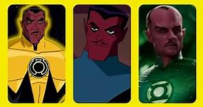 Evolution of "Sinestro" in Cartoons and Movies (DC Comics)
