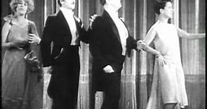 Beatrice Lillie, Louise Fazenda, Frank Fay & Lloyd Hamilton in "Recitations" 1929