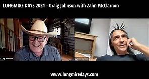 Longmire Days 2021 - Craig Johnson with Zahn McClarnon