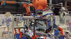 点焊机器人-智能汽车焊装生产线