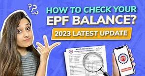 How to read your EPF passbook? | How to check your EPF balance | EPF 2023 latest update