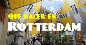 Qué Hacer en Rotterdam | Lecciones de viaje