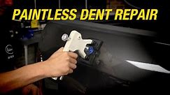 How to Remove a Dent on a Pickup Truck - Remove Dents at Home - Paintless Dent Repair Kit! Eastwood