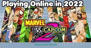 Playing Marvel vs Capcom 2 Online in 2022