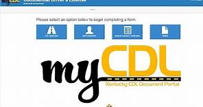"My CDL" - Kentucky's CDL Document Portal