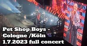 Pet Shop Boys - Cologne / Köln 1.7.2023 full concert(good quality after 25min, sorry)