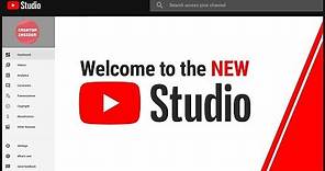The new and improved YouTube Studio is here