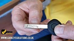 Cutting a New Car Key - How it's Made from A-Z