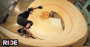 Tony Hawk Skates First Downward Spiral Loop - BTS