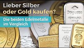 Lieber Silber oder Gold kaufen? Vorteile und Nachteile der beiden Edelmetalle im Vergleich