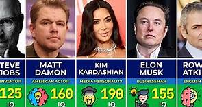 💡 Smartest Celebrity in the World | Famous People IQ Scores