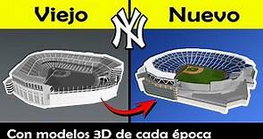 ⚾ La historia del legendario Yankee Stadium con Modelos 3D de cada época