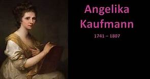 The painter Angelica Kauffman, 18th-century icon