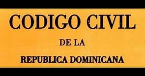 Código Civil Dominicano