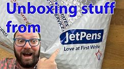 Unboxing a JetPens Haul: From fancy chalk to fountain pens and a new planner!