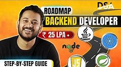 BEST Backend Development Roadmap 🔥 | Beginners to Advanced in 2023 | Complete guide | Genie Ashwani